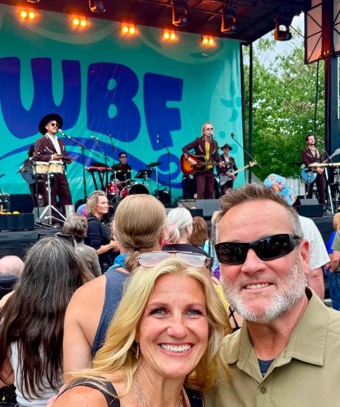 Enjoying live music in Portland