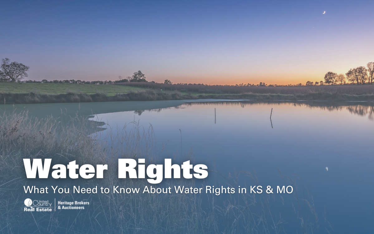 Water Rights, Ponds, and Wells: What Land Buyers Need to Know