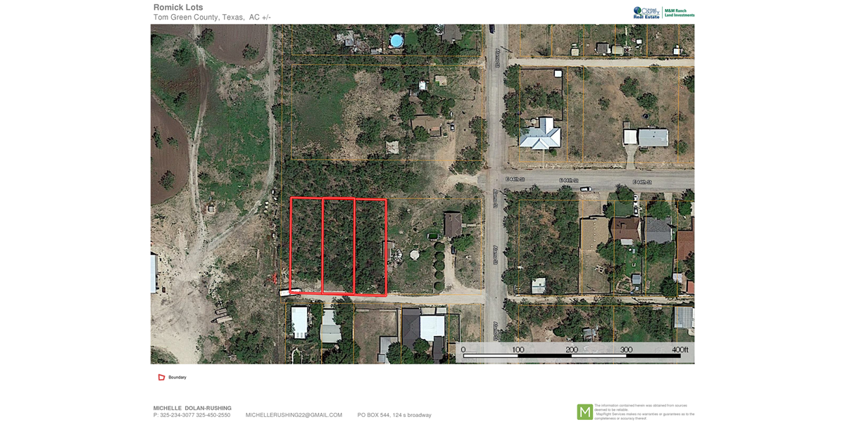 RESIDENTIAL LAND FOR SALE IN SAN ANGELO, TEXAS