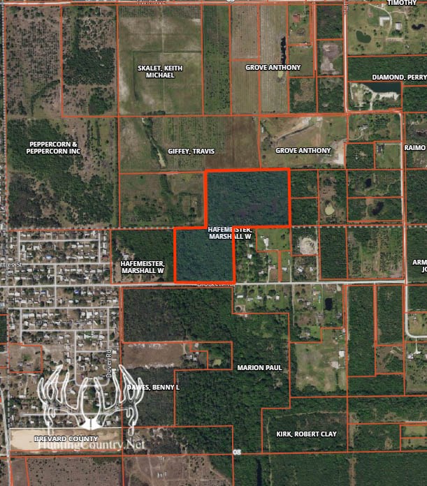 24.39 ACRES M/L. BREVARD COUNTY FLORIDA LAND FOR SALE