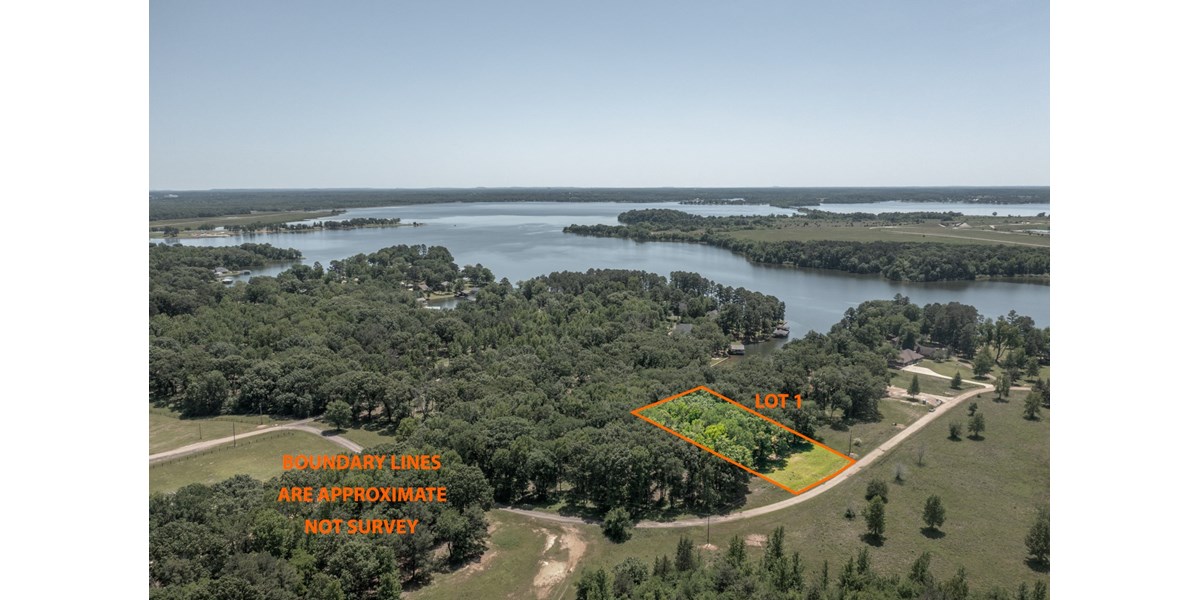Lot 1 Bass Creek Cove Lake Lot for sale Lake Bob Sandlin TX