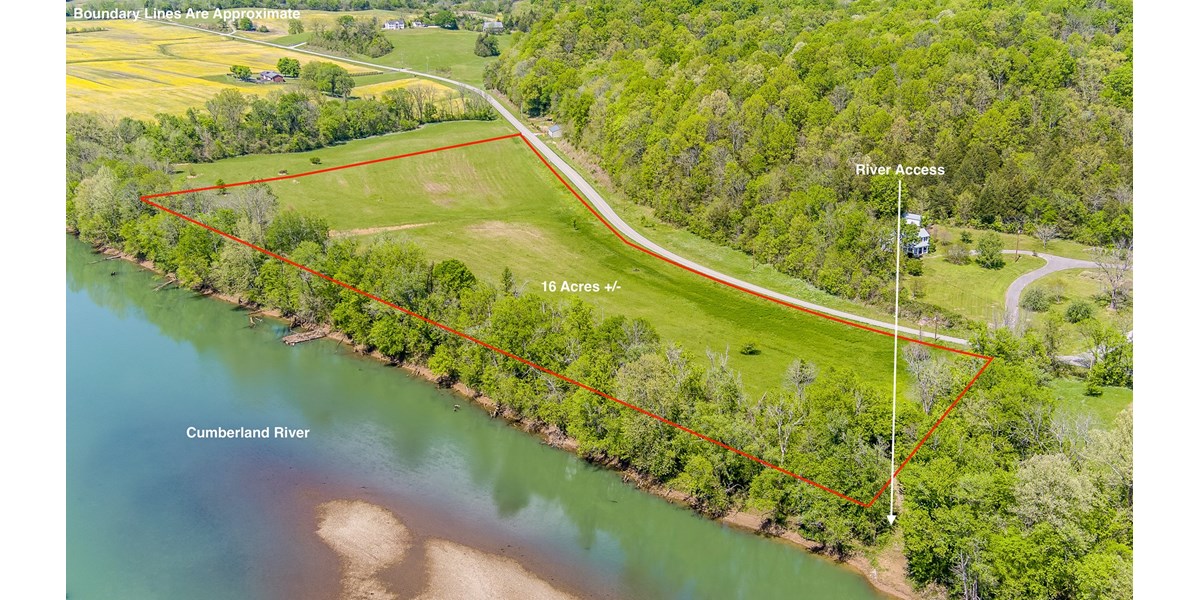 15 +/ Acres of Riverfront Property on the Cumberland River