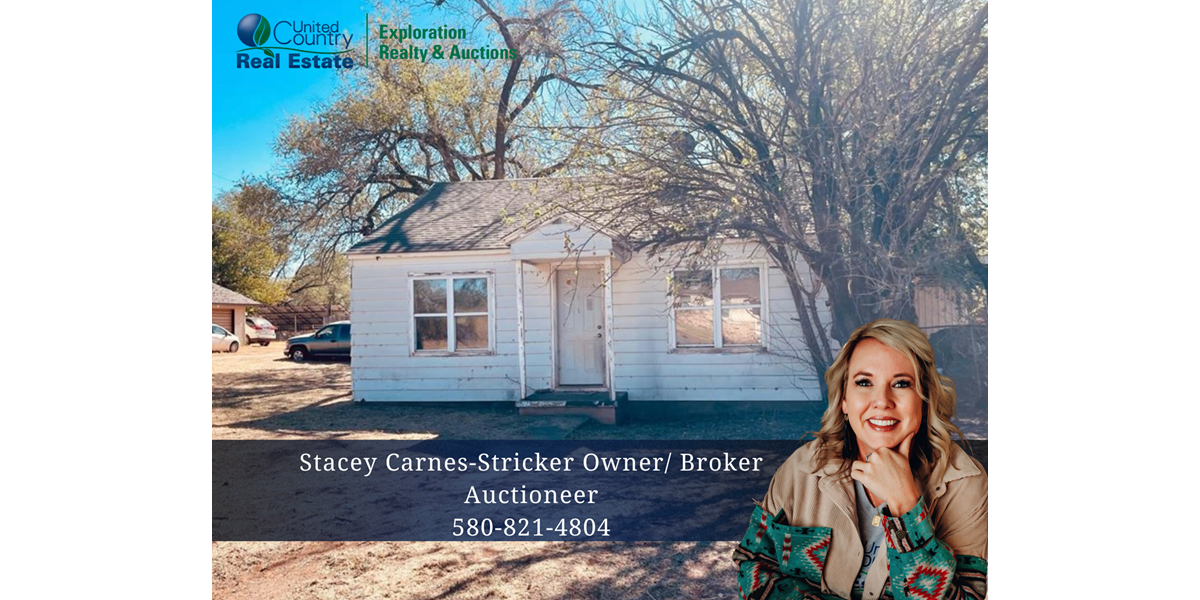 HOME FOR SALE IN SAYRE, OKLAHOMA