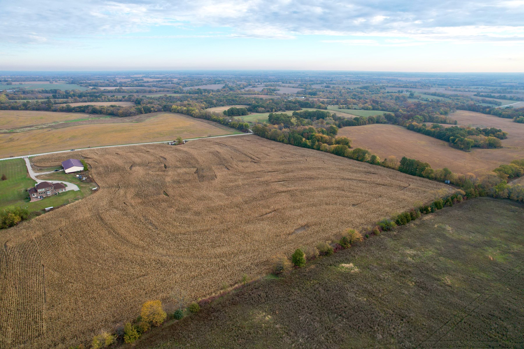 Northwest MO Farmland For Sale, Farm Build sites