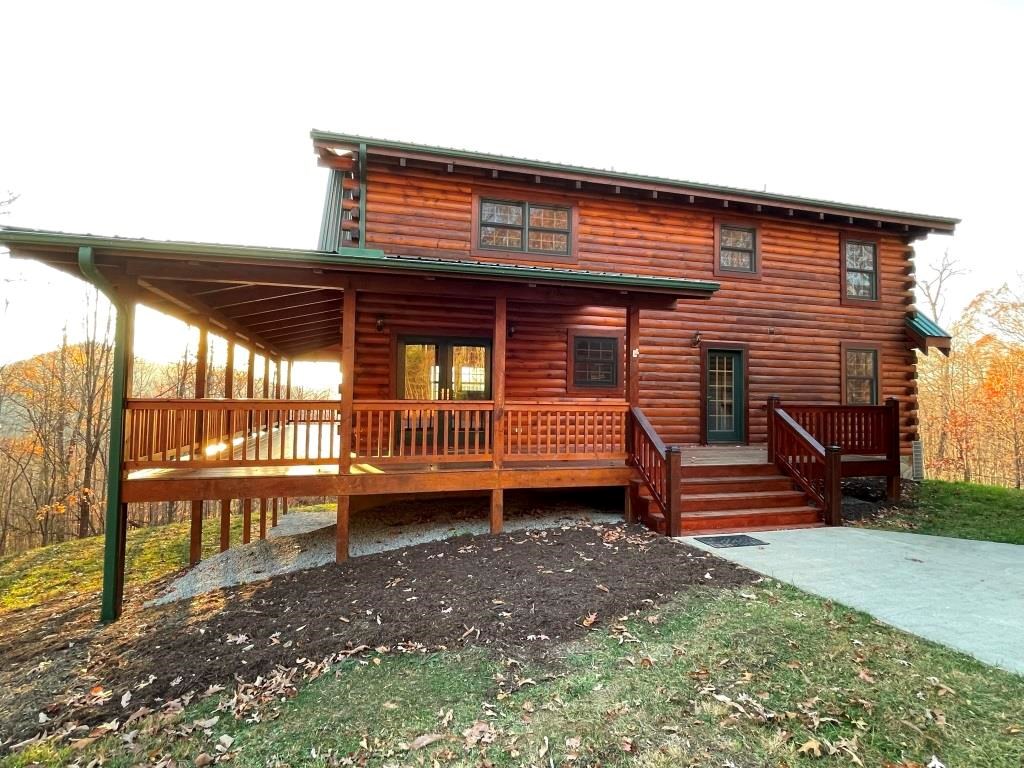 Log Cabin With 26 Acres For Sale Overlooking New River In VA