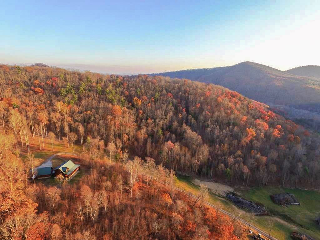 Log Cabin With 26 Acres For Sale Overlooking New River In VA