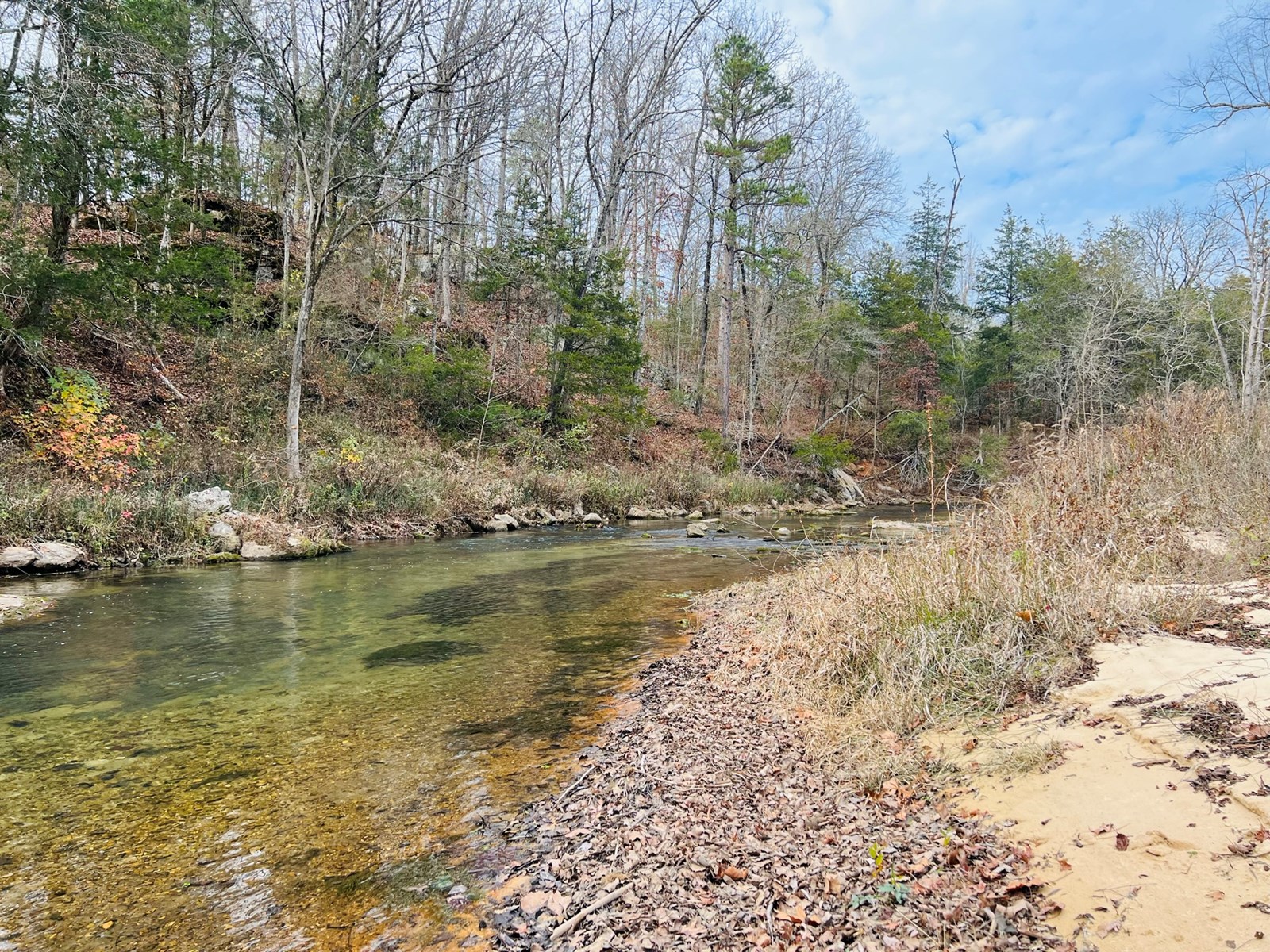 Creek Land For Sale In Rural North Central Arkansas