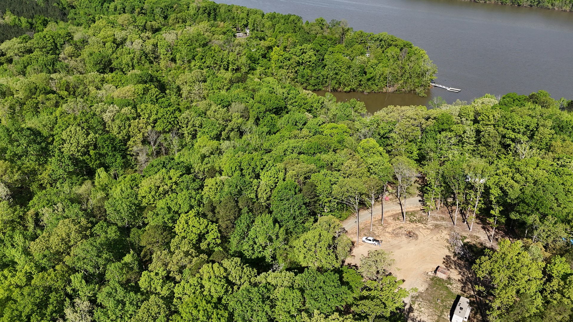 Prime Lakeside Living Kerr Lake View Lot!